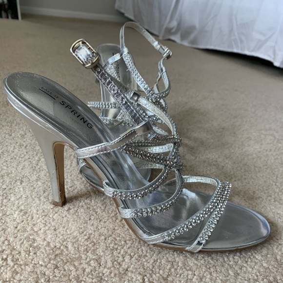 Call It Spring Silver Heels - Picture 3 of 4